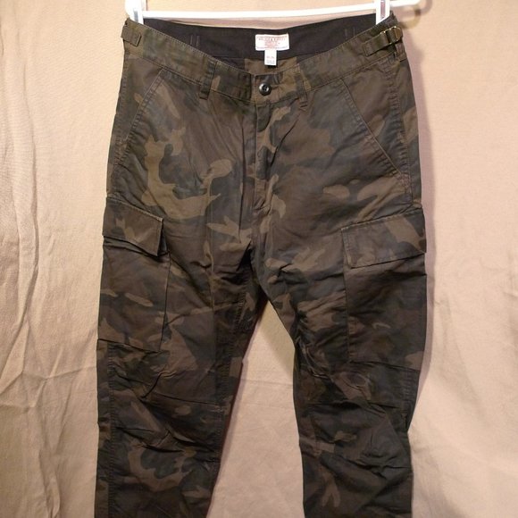 J. Crew Pants J Crew Wallace Barnes Camo Cargo Pants 32x3 Poshmark